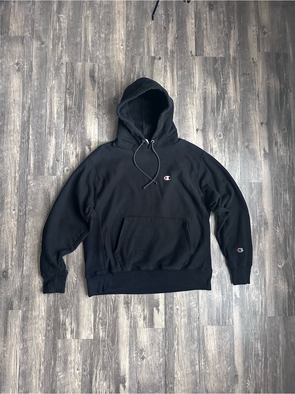 Champion Heavy Weight Hooded Pullover Sweatshirt Men’s Size Large Hoodie